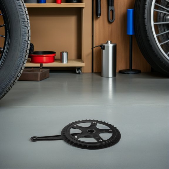 BESTYASH 1Set 40T Bike Crankset Square Taper Crank Arm Black Alloy for Mountain and E Bikes