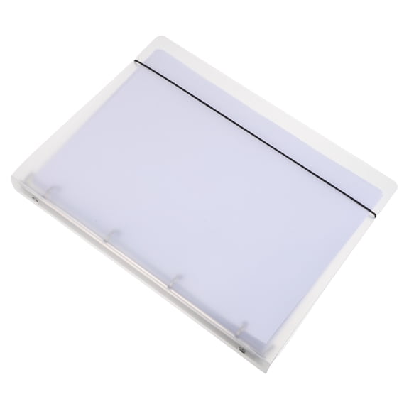 BESTYASH A4 Double-Sided Blank Release Paper Binder Inserts, White Reusable Organizer Refills for Office and School Use, 1 Set
