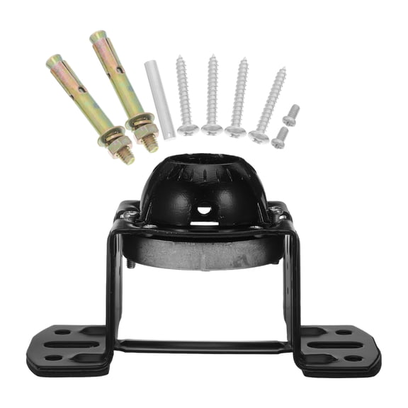 BESTYASH 1Set Adjustable Metal Ceiling Fan Mounting Bracket Kit with Canopy for Sloped and Outdoor Ceiling Fans