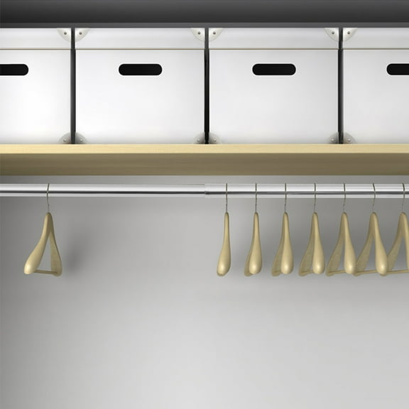 BESTYASH 1Set Adjustable Shower Laundry Rod Tension Pole Silver Retractable Clothes Drying Rod for Home