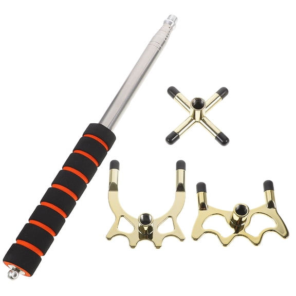 BESTYASH Metal Billiard Bridge Set for Pool Cue Support with Easy Installation, Design, Assorted Colors Included