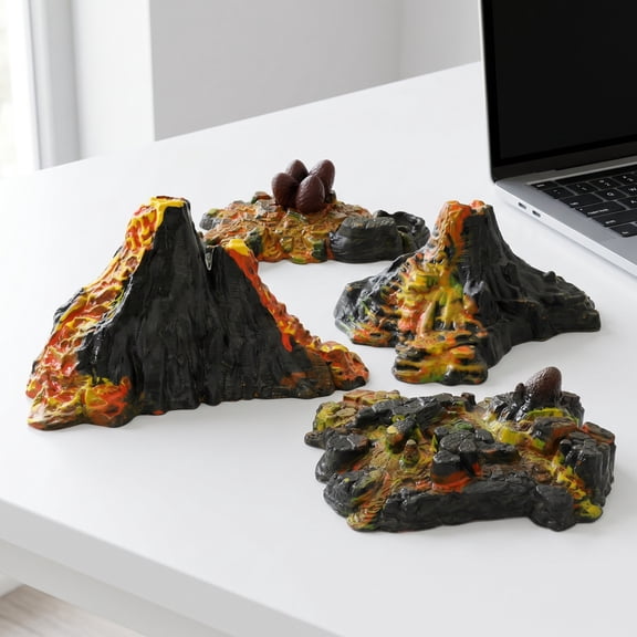 BESTYASH 1 Set Assorted Color Volcano Model for Landscape Decoration with Compact, Attractive Design and Build