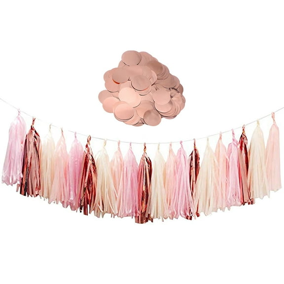 BESTYASH 1Set Wedding Confetti Paper Decoration with Assorted Color for Party and Balloon Fillers