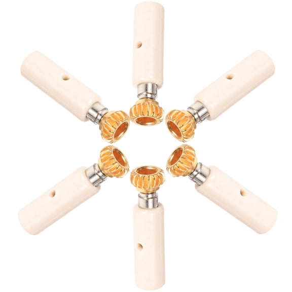 BESTYASH 1Set Bass Acoustic Electric Guitar Tuning Peg Gears Golden Strong Anti-Slip Set