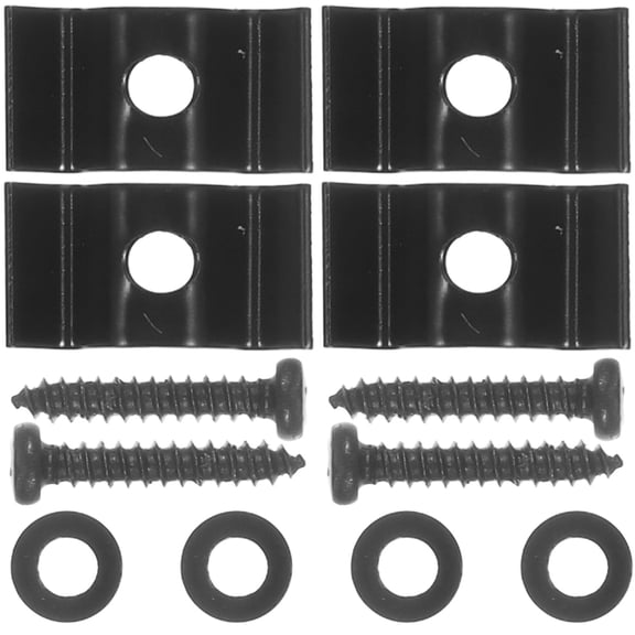 BESTYASH 1Set Black Electric Guitar String Clamp Retainer with High Stability and Reliability