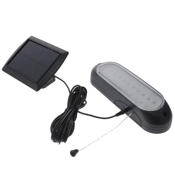 BESTYASH 1Set Black Solar Power Light for Outdoor Yard Garden with Convenient Solar Charging
