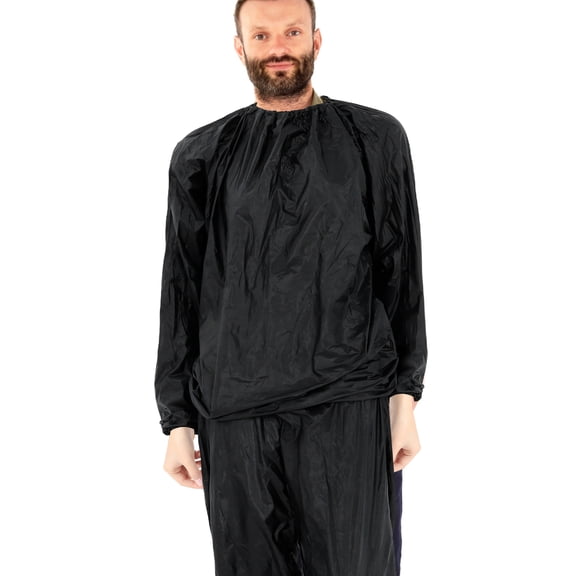 BESTYASH 1Set Breathable Fitness Sauna Suit with Sweatproof Fabric for Effective loss Training