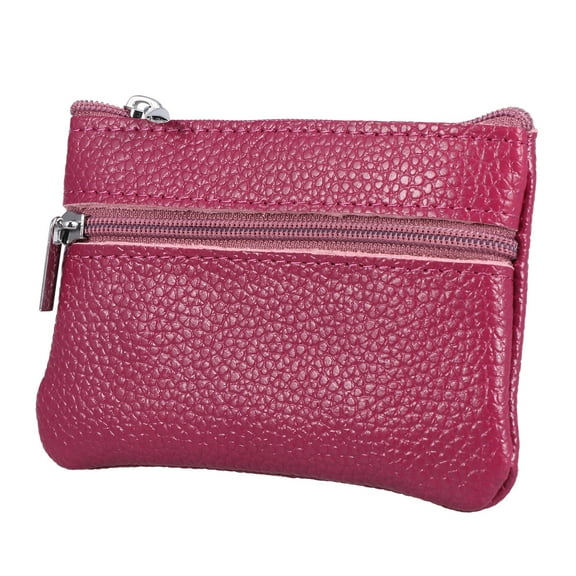 BESTYASH Men Coin Purse Purple Small Wallet for Coins and Cash