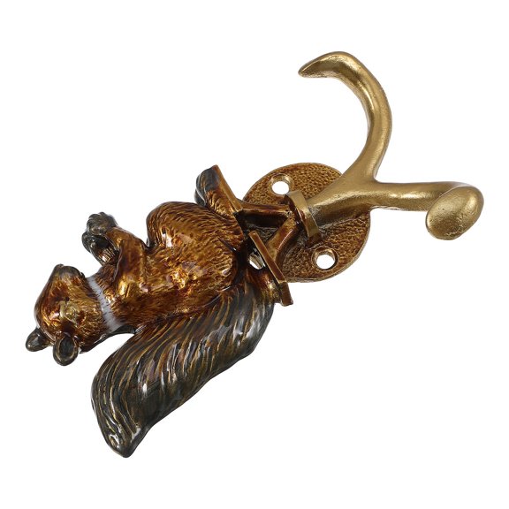BESTYASH 1Set Decorative Golden Animal Wall Hook for Home Use with Stable Structure and Easy Installation
