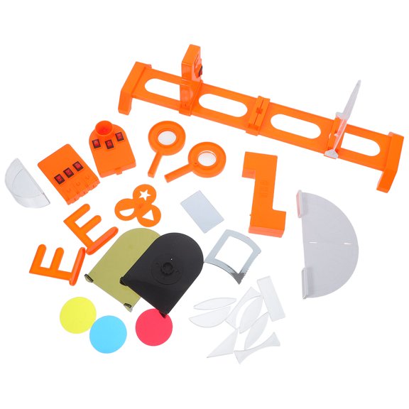 BESTYASH 1Set Durable Physics Optics Kit with Diverse Experiments for School Science Supplies in Assorted Colors