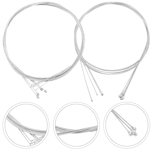 BESTYASH 1 Set Universal Brake Cables Bike Kit Galvanized Steel Bicycle Components