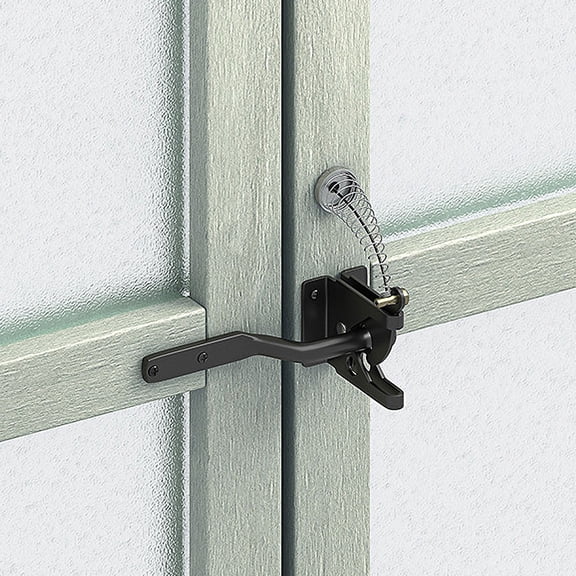BESTYASH 1Set Fence Gate Latch Pull Cable with Adjustable Stainless Steel Wire for Easy Installation Outdoor