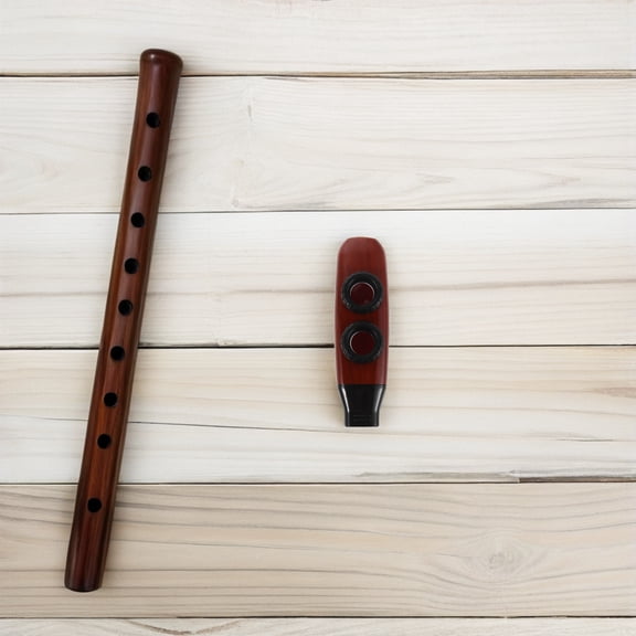BESTYASH 1Set Festival Kazoo Dual Hole Plastic Instrument Producing Rich Full Tones for Outdoor Use