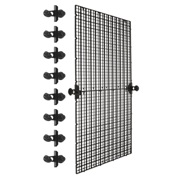 BESTYASH 1Set Fish Tank Plastic Grid Cover with Isolation Plate for Aquarium Water Flow