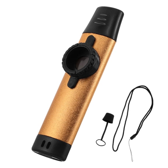 BESTYASH Golden Metal Kazoo 1 Set Beginner Friendly Musical Instrument for Home, Party, Performance and Fun