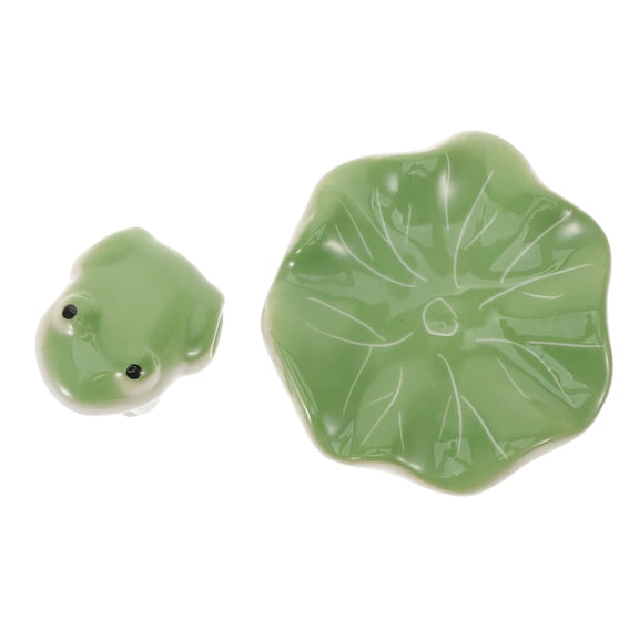 BESTYASH 1Set Green Floating Aquarium Frog Decoration Lightweight Fish Tank Accessory