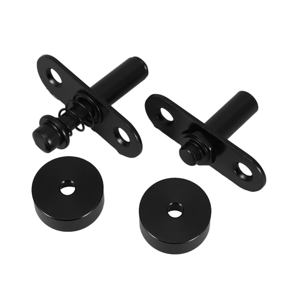 BESTYASH 1Set Durable Adjustable Pivot Hinge Black for Folding Screens and Room Dividers