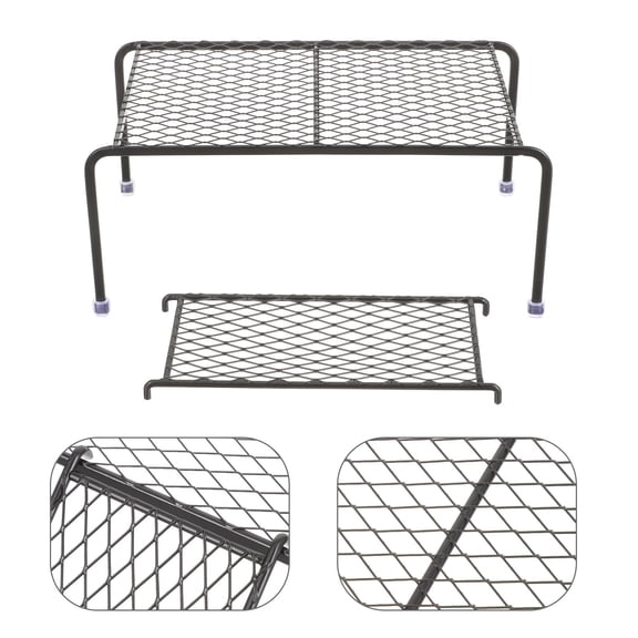 BESTYASH 1Set Hollow Metal Chicken Rack Stable and Wear Resistant for Pet Chicken Habitat