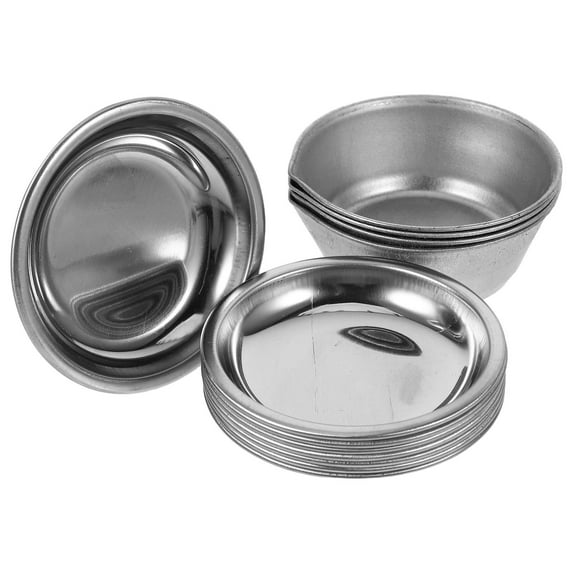 BESTYASH 1Set Iron Round Paint Mixing Palette with for Model Painting Artists