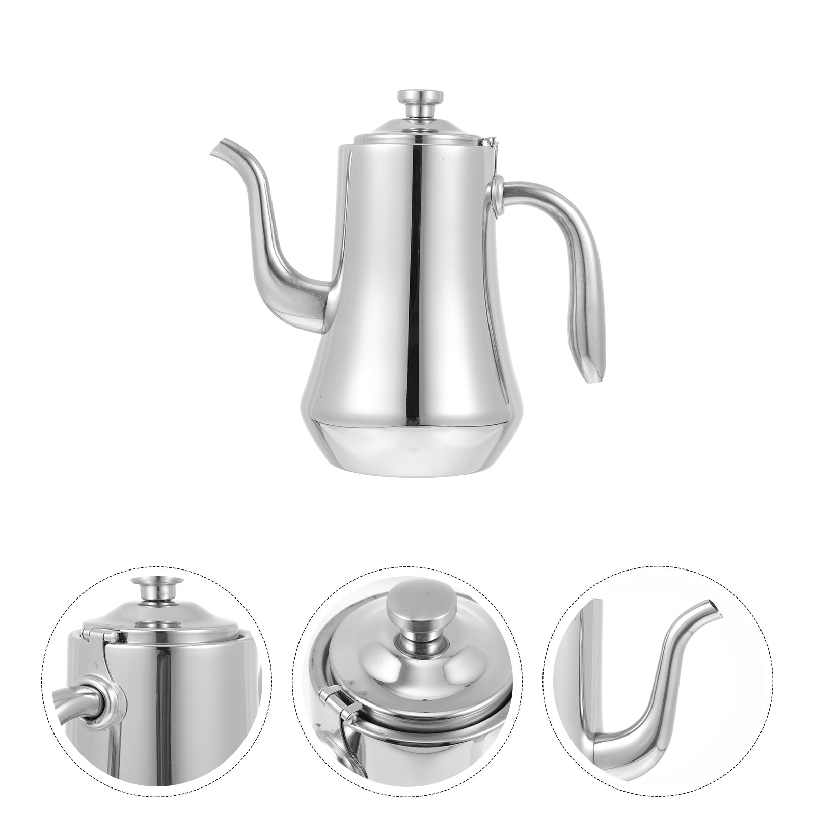 BESTYASH Stainless Steel Kitchen Tea Pot Set, , for Home and Daily Use