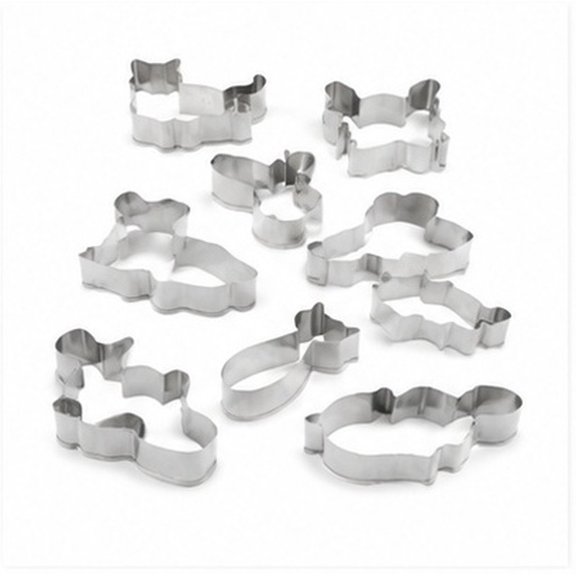 BESTYASH 1 Set Stainless Steel Cat Biscuit Cutter Mold, and Cookie Baking Tool for Kitchen Use