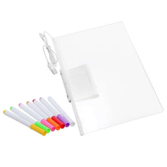 BESTYASH 1Set LED Drawing and Writing Board with Soft Illumination for Office Home and Birthday Messages