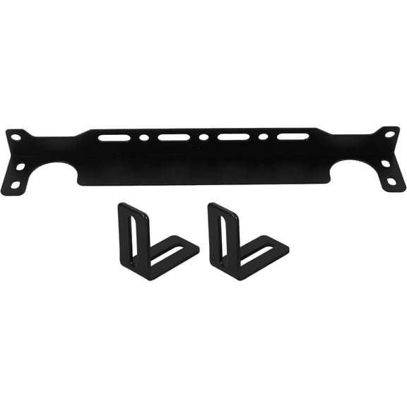 BESTYASH 1Set Mounting Bracket for Oil Cooler Black Aluminum Compatible with Various Cars
