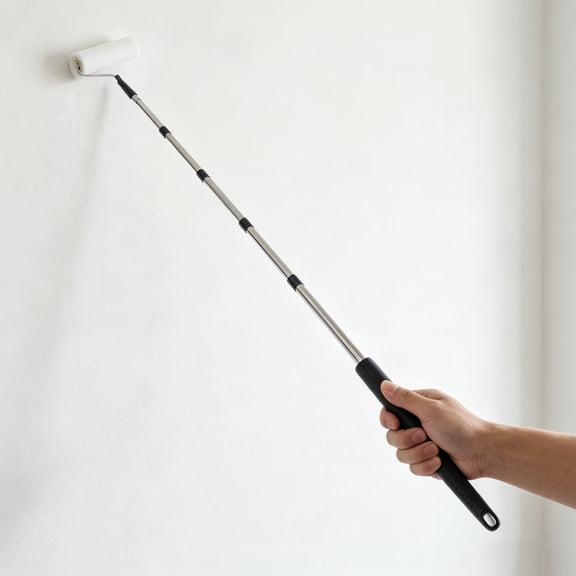 BESTYASH 1Set Multi Nap Paint Roller Set with Long Handle for Smooth Wall and Ceiling Finish