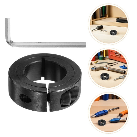 BESTYASH 1Set Office Chair Repair Parts Stainless Steel Gas Lift Cylinder Clamp for Stability