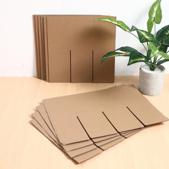 BESTYASH 1 Set Beige Corrugated Cardboard Box Dividers for Shipping, Moving, and Storage Organization