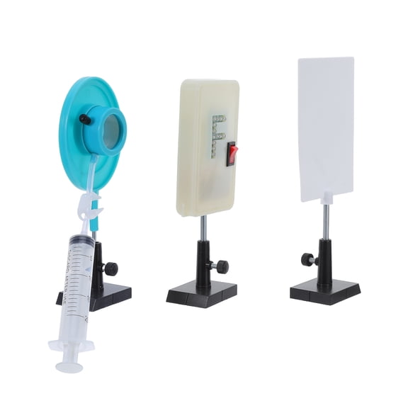 BESTYASH 1Set Physics Lab Equipment Optical Lens Setup for Light Refraction Demonstration