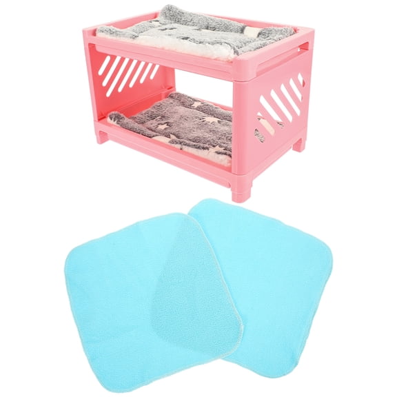 BESTYASH 1Set Pink Wear-Resistant Chinchilla Bed Small Pet Hideout Comfortable Sleeping Space