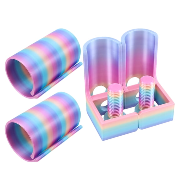 BESTYASH 1Set Canvas Roll Holder for DIY Art Projects with Stable Roller Clamps and Organizer