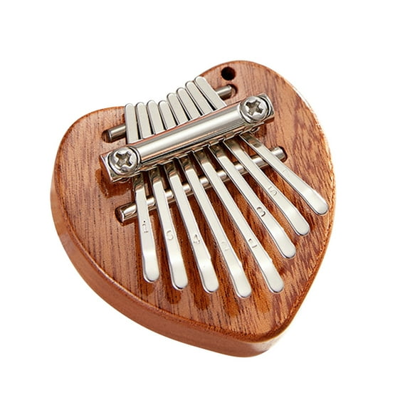 BESTYASH 1Set Portable Wood Kalimba with Beautiful Sound and Smooth Wooden Body for Musical Instrument Supply