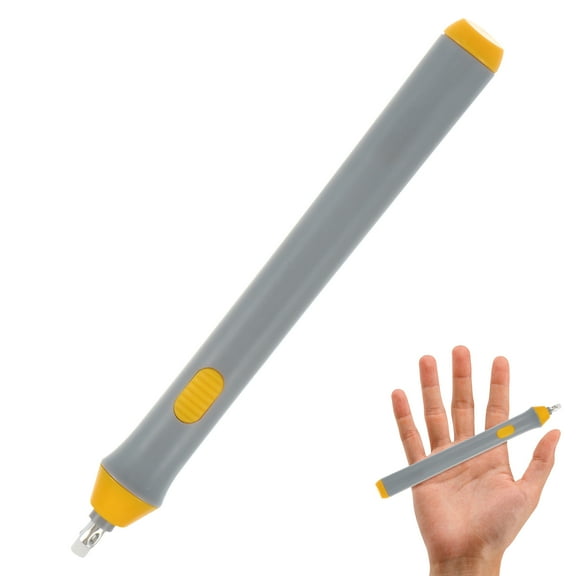 BESTYASH 1Set Professional Grey Electric Eraser Precise Auto Rotate Pencil Sketch Eraser