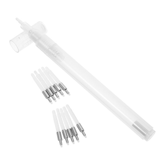 BESTYASH 1Set Refillable Acrylic Paint Marker Nibs with Empty Barrel for Accurate Line Drawing
