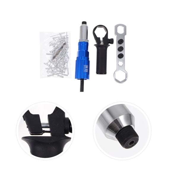 BESTYASH 1Set Reliable Electric Rivet Connector Adapter for Riveting Machine Efficient and Durable