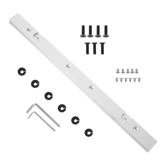 BESTYASH 1Set Replaceable Aluminum Alloy Guide Rail for Table Saw Enhancing Cutting Efficiency