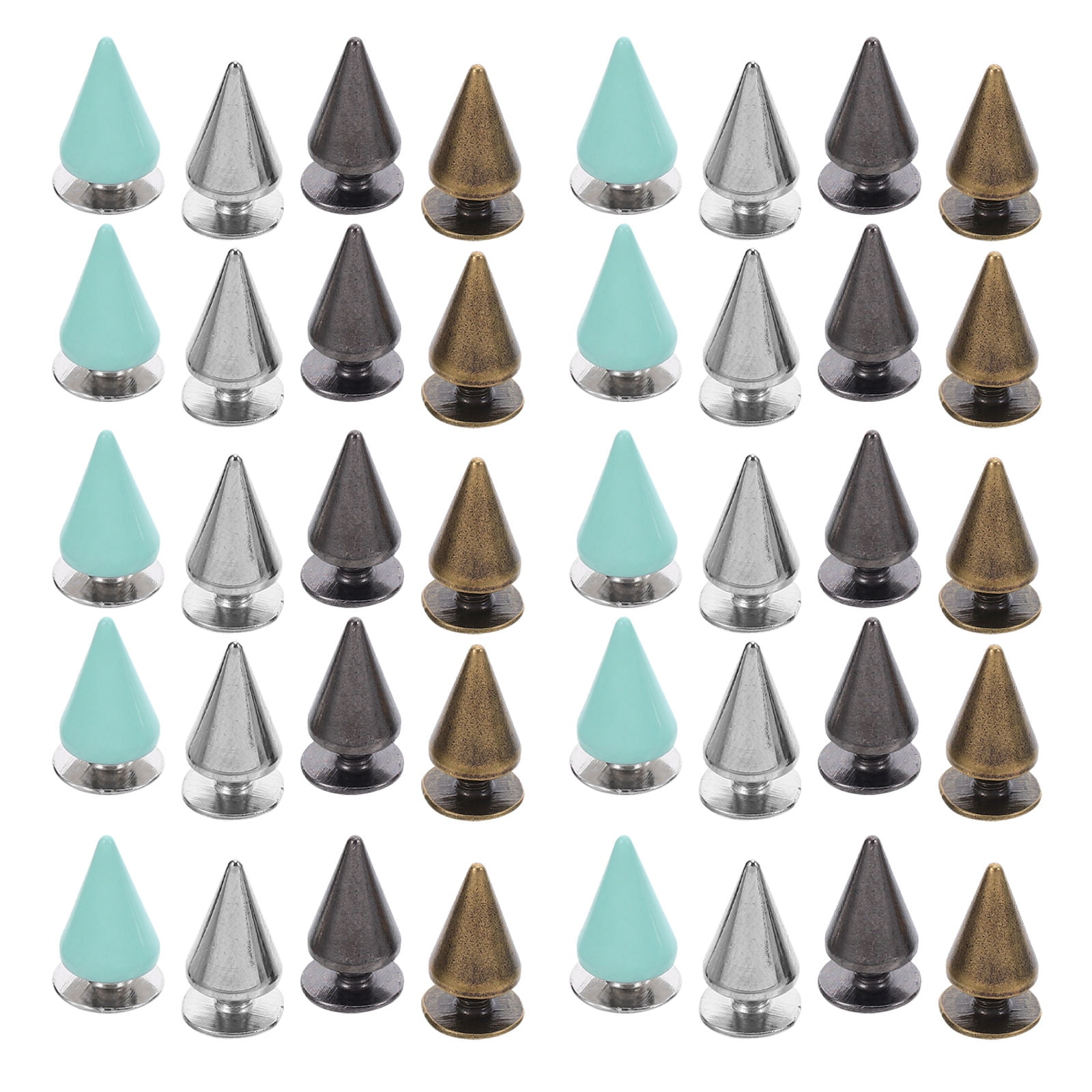 BESTYASH Assorted Color Alloy Decorative Rivets for Handbag Making and ...