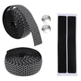 BESTYASH 1 Set White Sponge Bar Tape with Frosted Texture and Strong ...