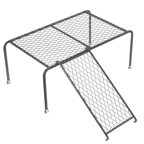 BESTYASH 1Set Stable Hollow-Out Iron Chicken Platform Rack for Feeding and Storage Use