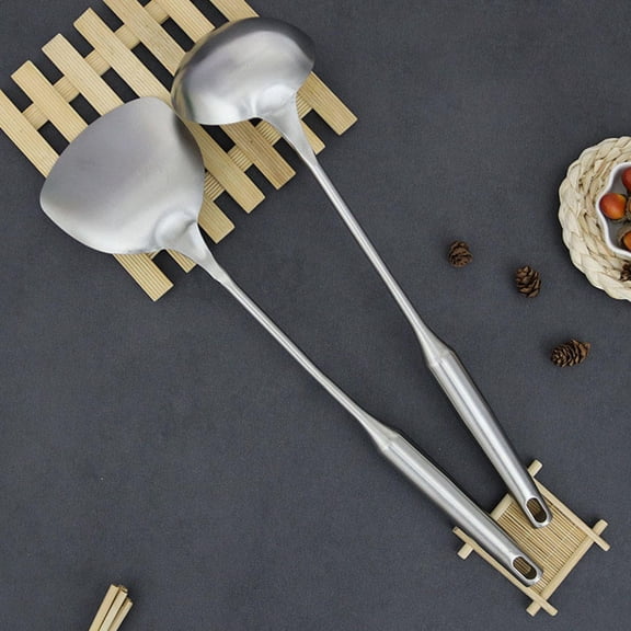 BESTYASH 1Set Stainless Steel Cooking Utensils with Corrosion Resistant Design