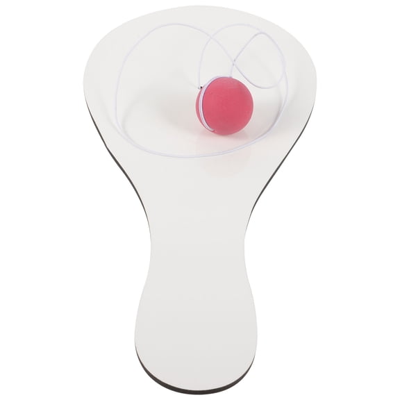 BESTYASH 1Set Sublimation Racket Blank White Wooden DIY Decorative Racket for and Crafting