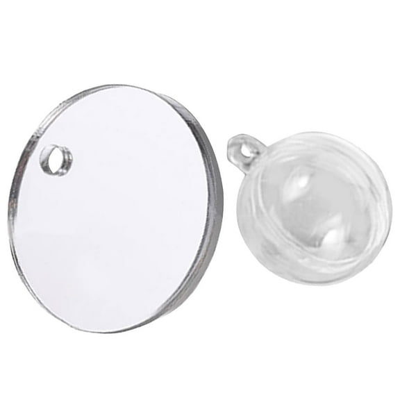 BESTYASH 1Set Transparent Betta Fish Mirror Suitable for Small Fish Tank and Desktop Aquarium