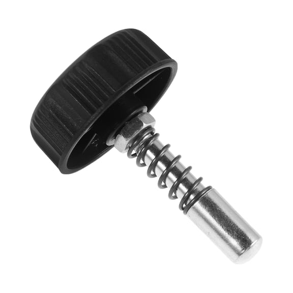 BESTYASH 1Set Adjustable Height Lock Pin for Electronic Keyboard Stand with Spring Loaded Mechanism Black