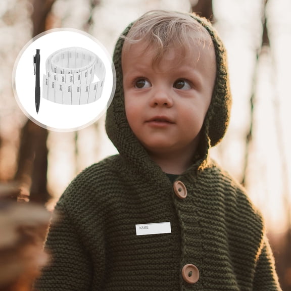 BESTYASH 1Set Versatile Clothing Name Labels for School Uniforms Assorted Color Easy Application