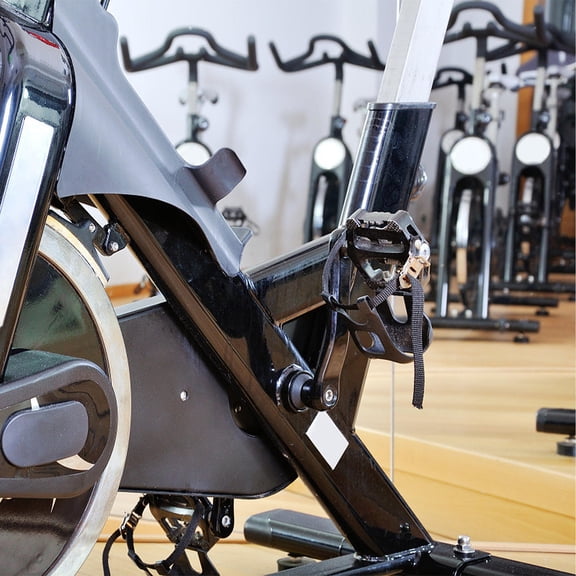 BESTYASH 1 Set Cycling Pedal Toe Clip with Adjustable Strap for Secure and Comfortable Biking Fit