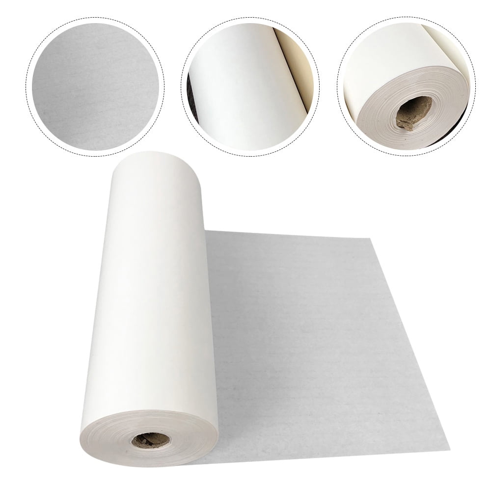 BESTYASH White Writing Paper Roll Set for Students, Vintage Style Painting and Drawing Supplies