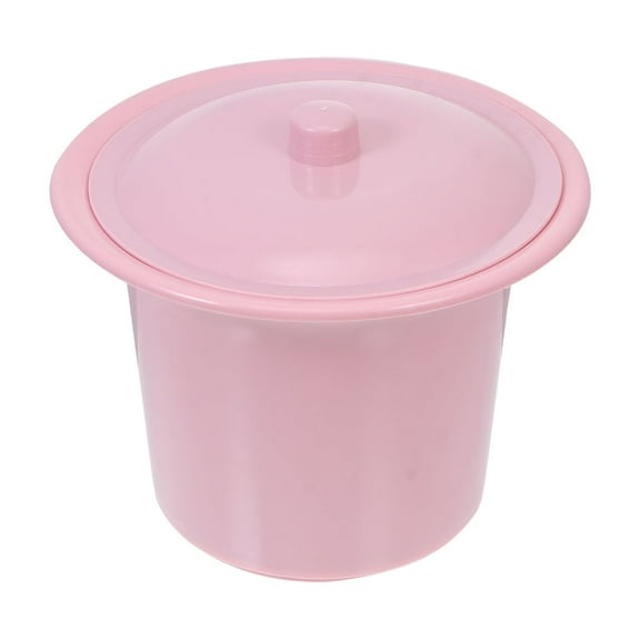 BESTYASH 1pc Portable Plastic Bedpan For Elderly Lightweight Urinal Bucket Easy To Pot For Home And Hospital Use