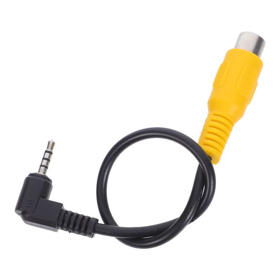 BESTYASH 2.5mm to Rca Av Extension Cable for Car Dvr GPS Tablet Compatible with 7 and 9 Inch Monitors